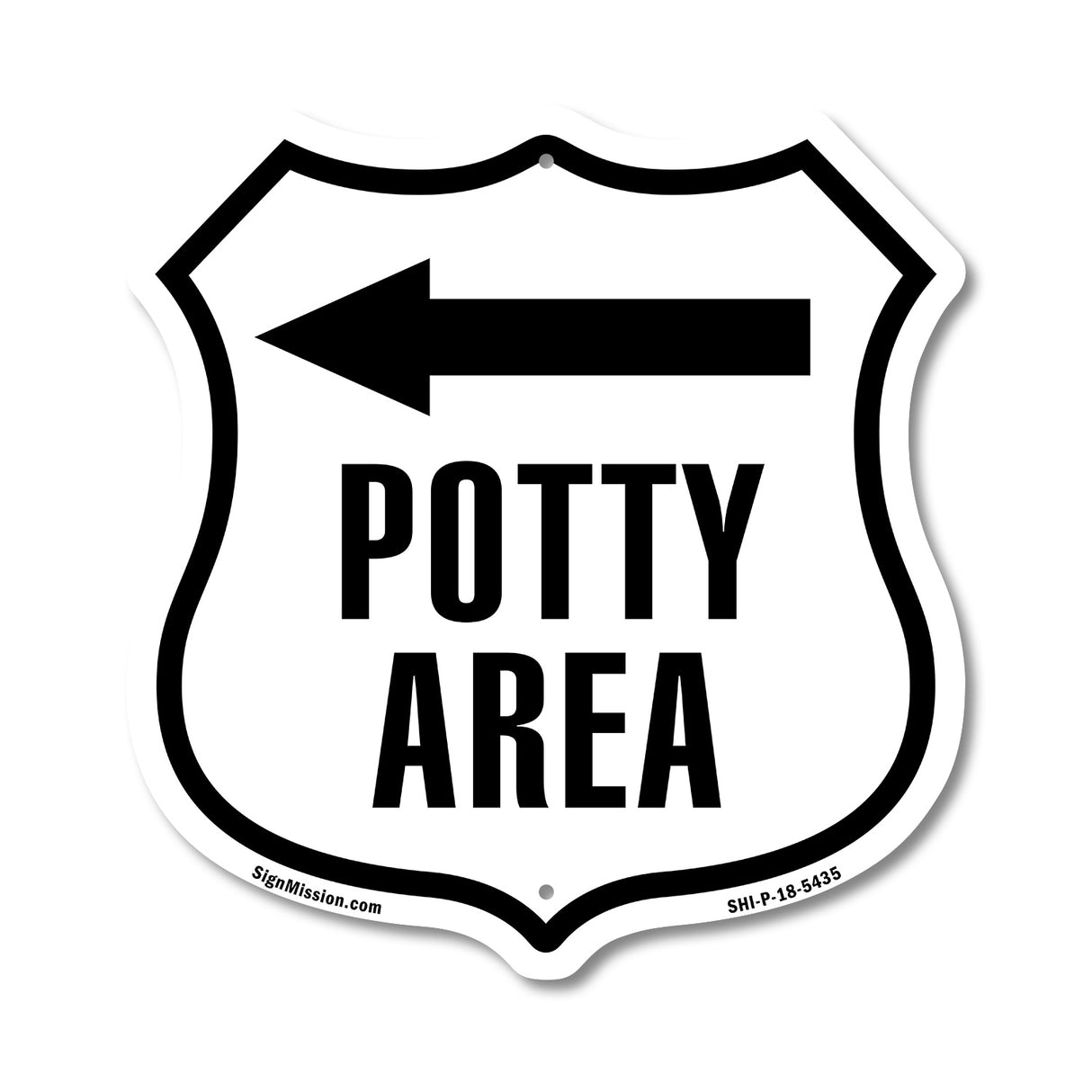 Potty Area Left