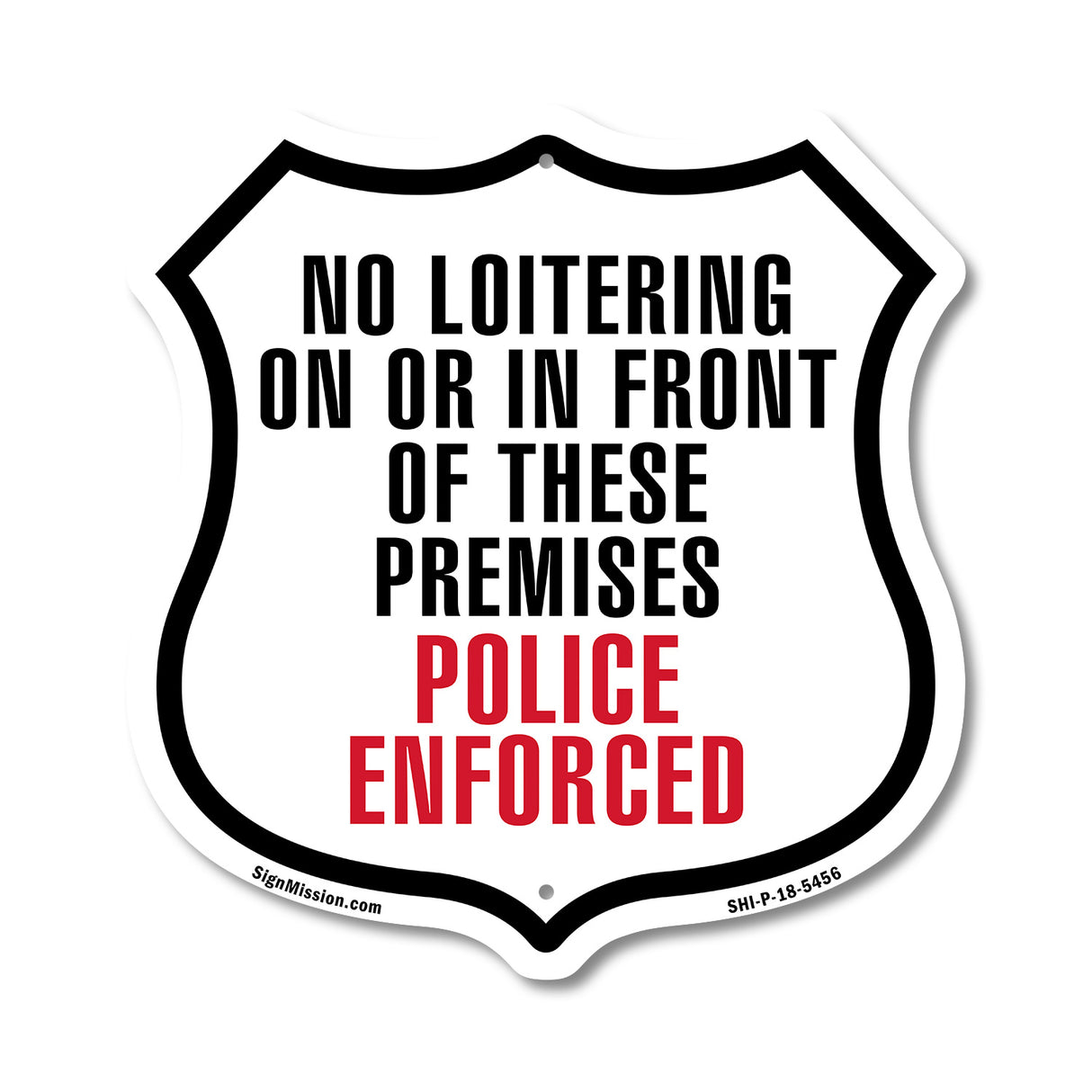 Notice Trespassers Will Be Shot