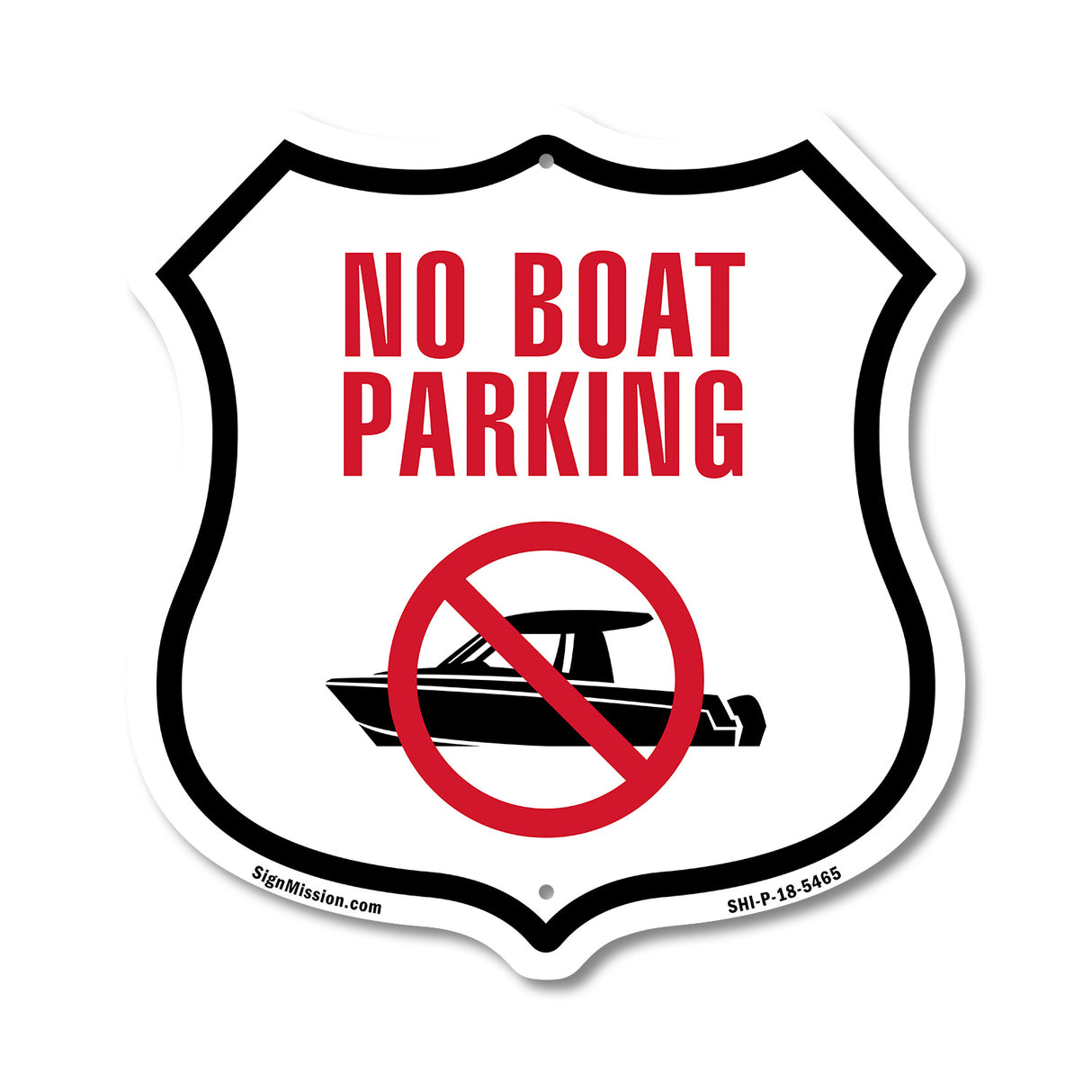 No Boat Parking