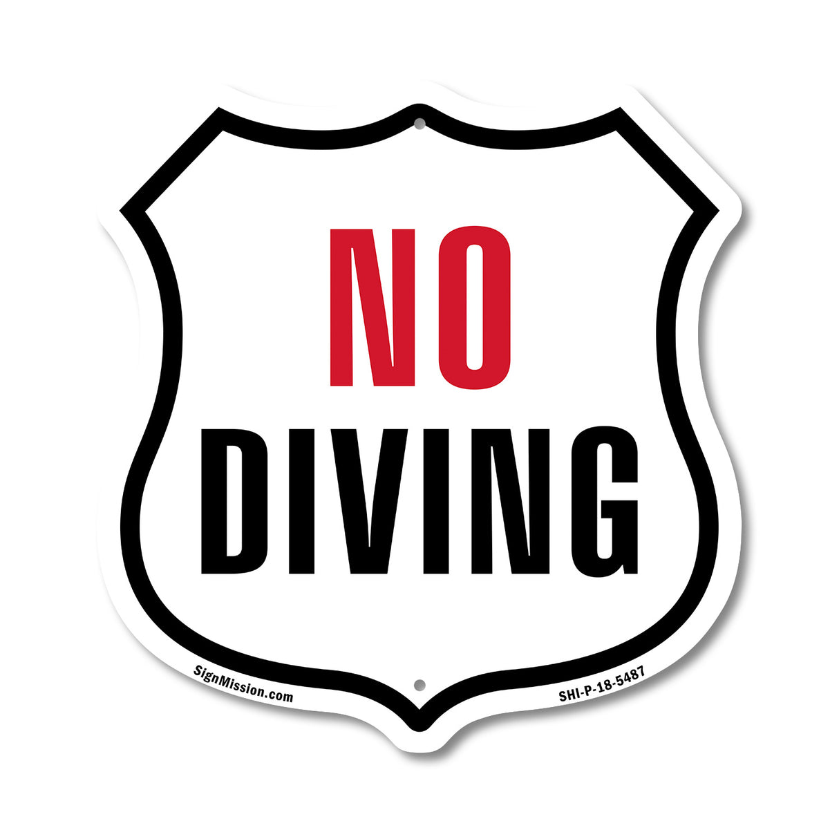 No Diving