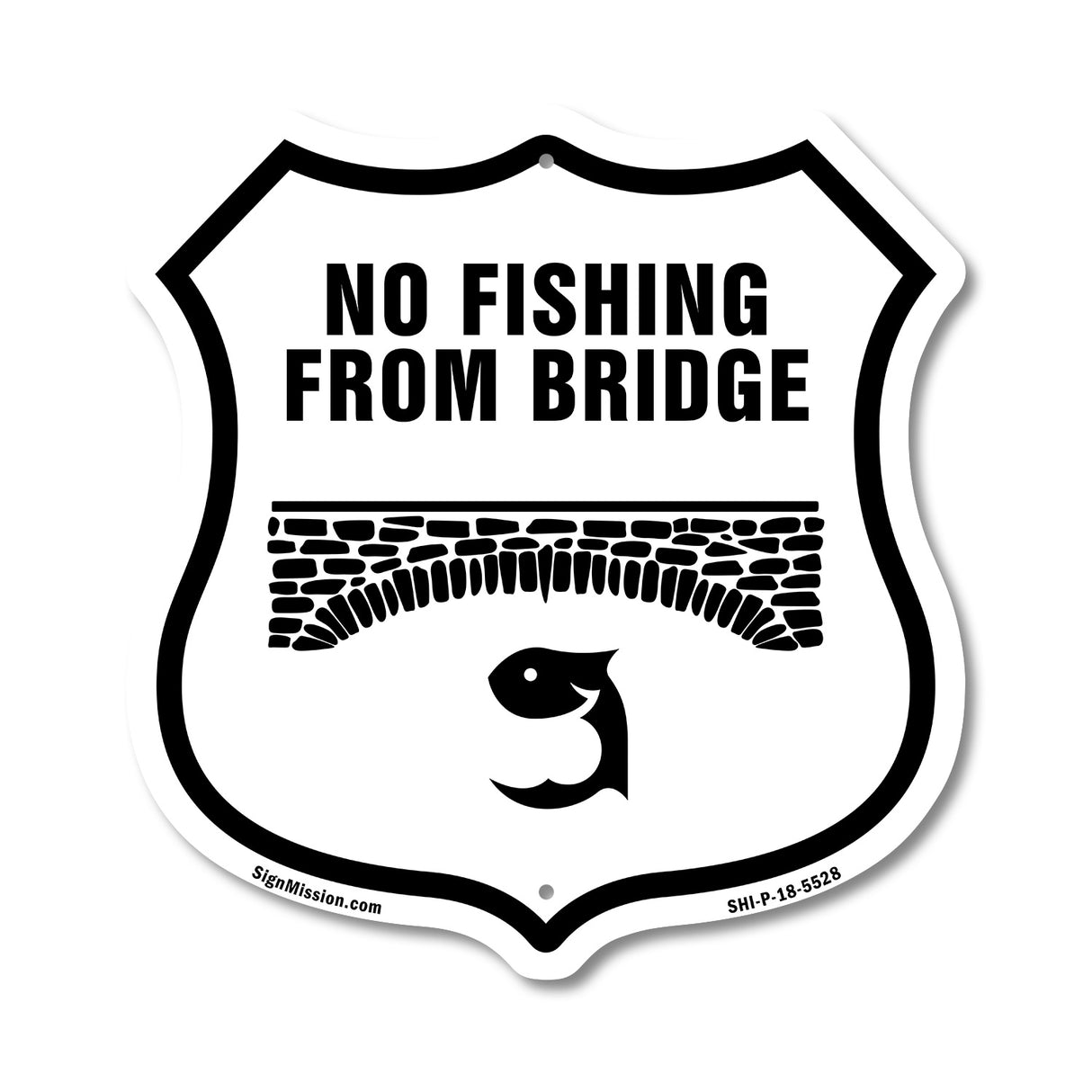 No Fishing from Bridge
