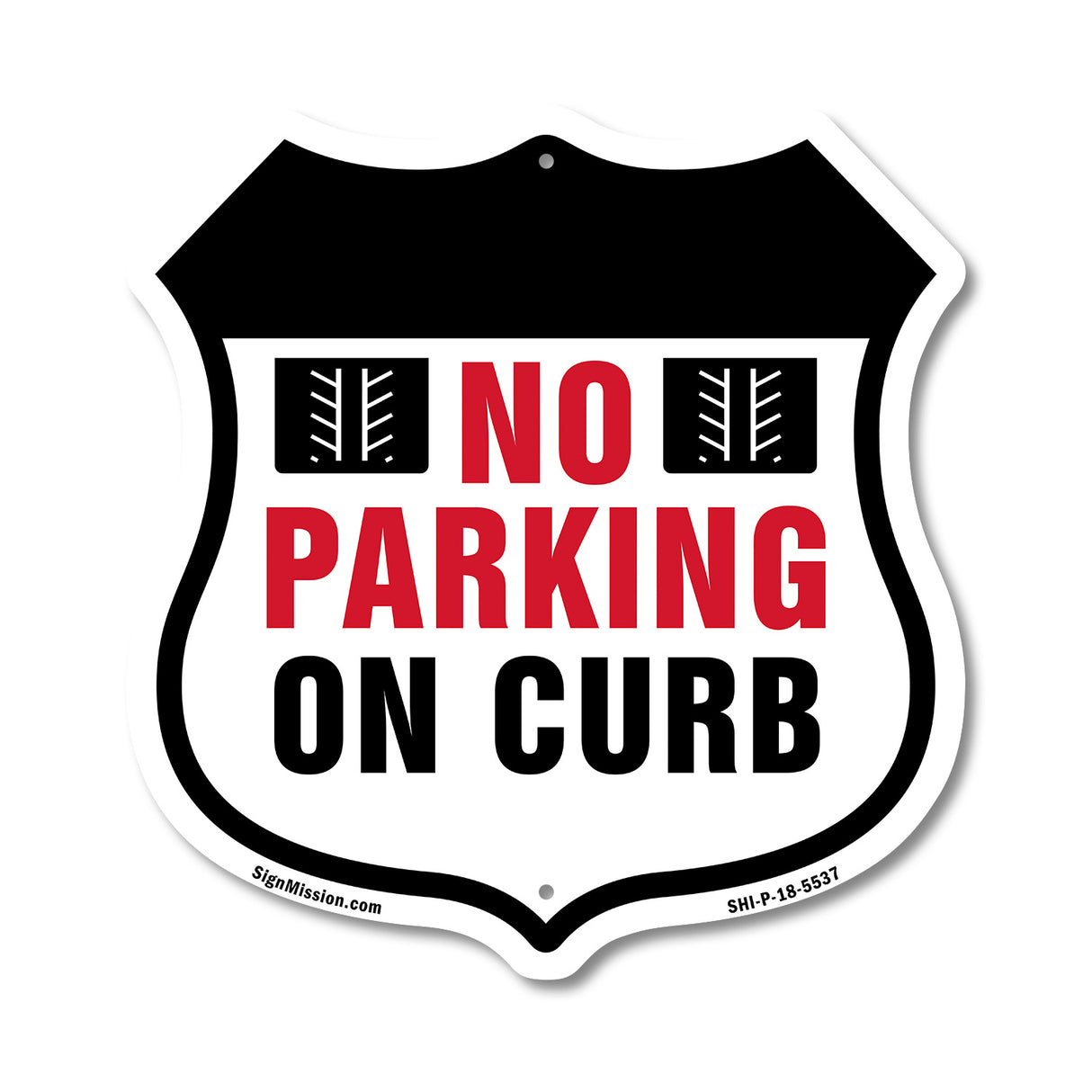 No Parking On Curb