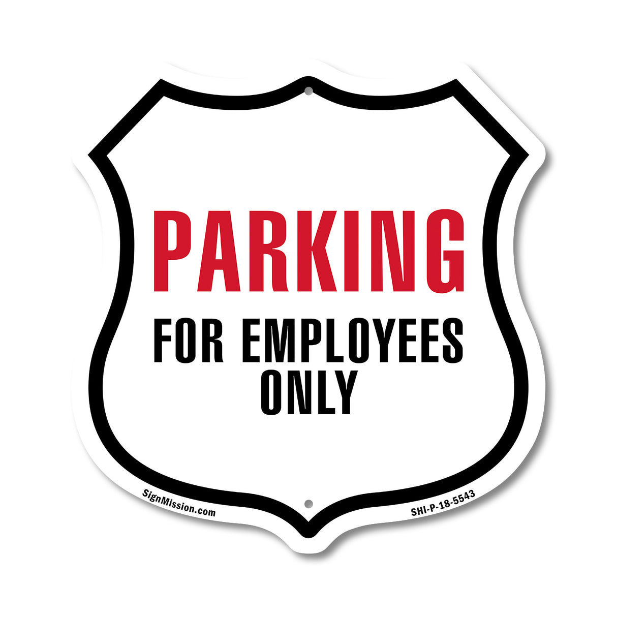 Parking For Employees Only