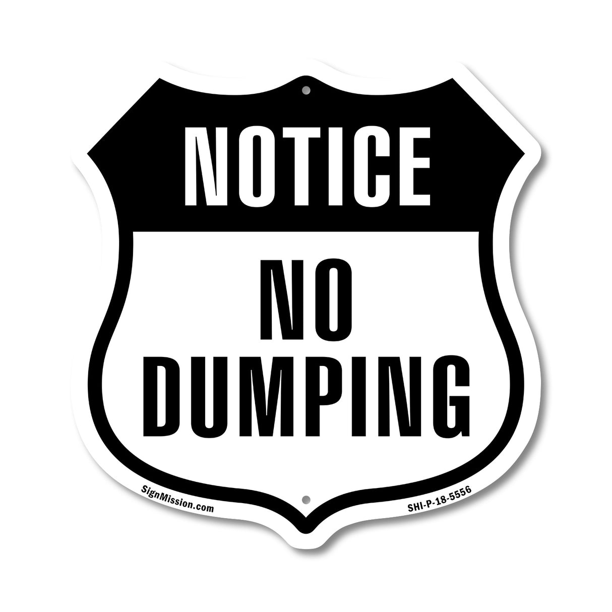 Notice No Dumping
