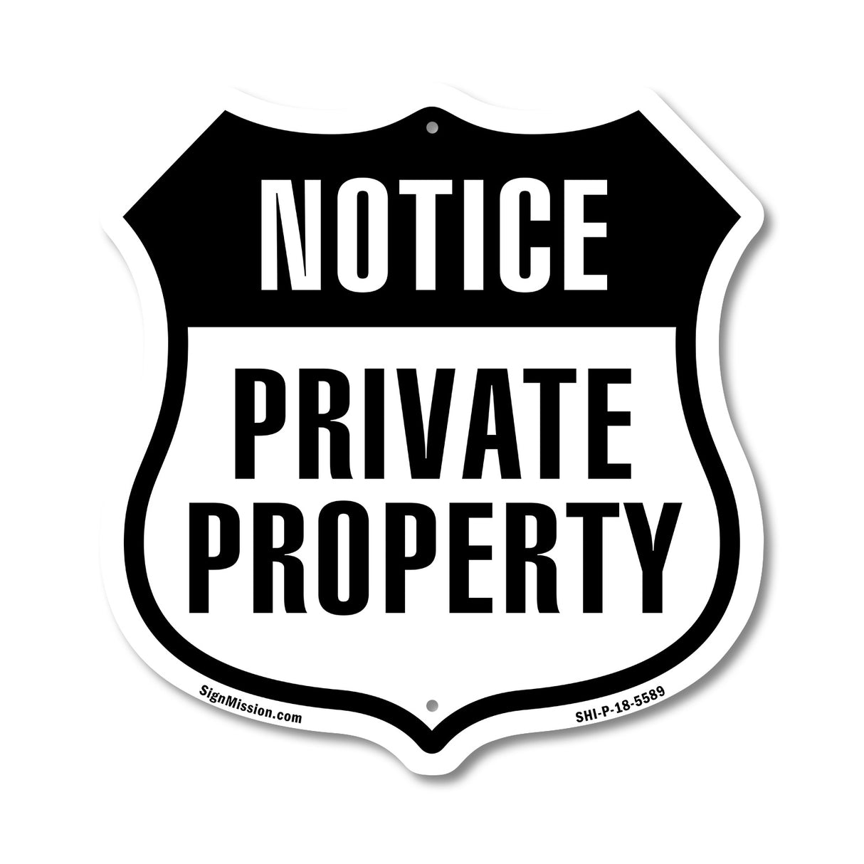 Notice Private Property