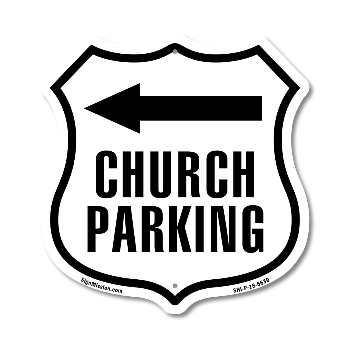 Church Parking Left