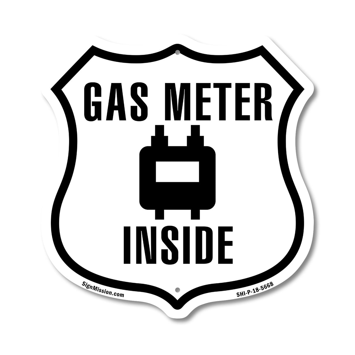Gas Meter Inside