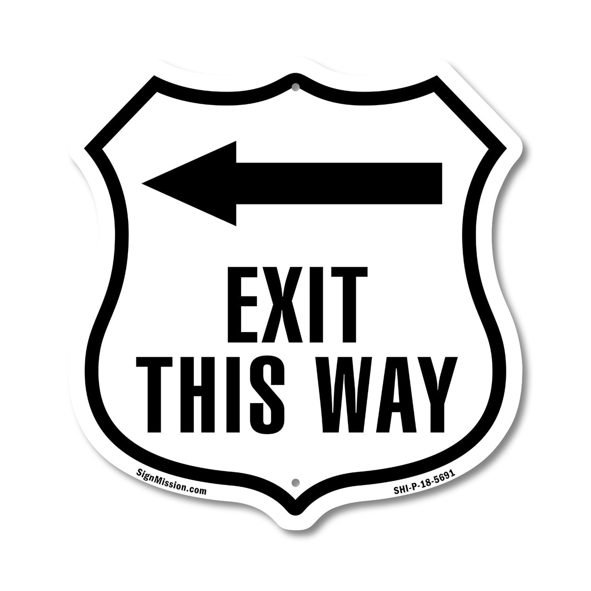 Exit This Way Left