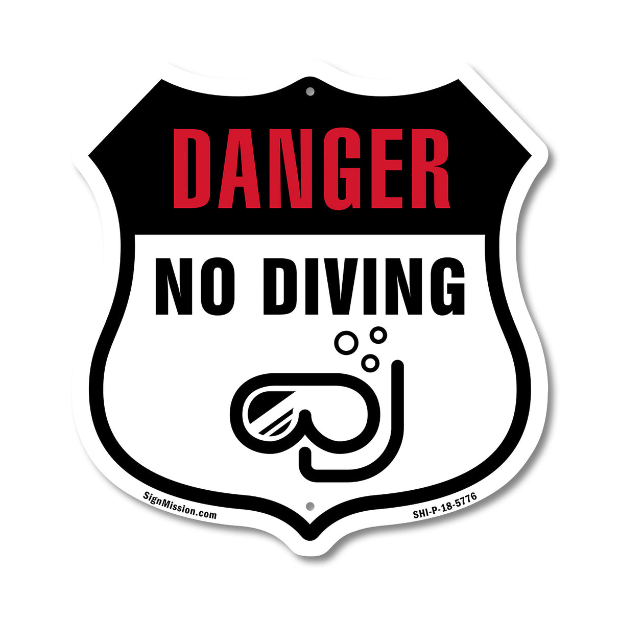 Danger No Diving