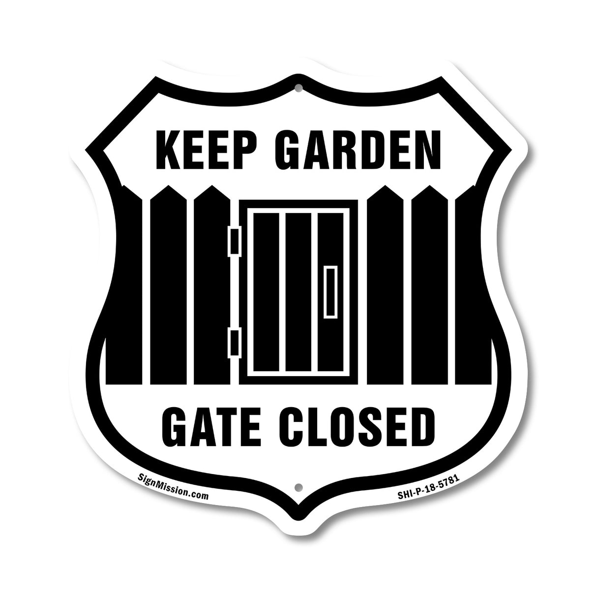 Keep Garden Gate Closed
