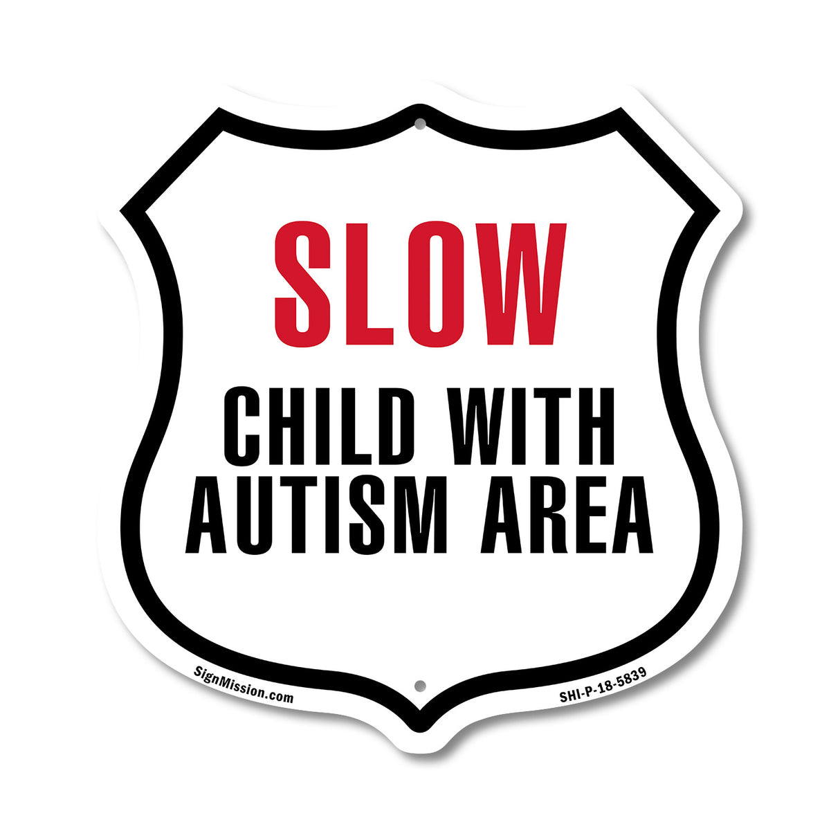 Slow Child With Autism Area