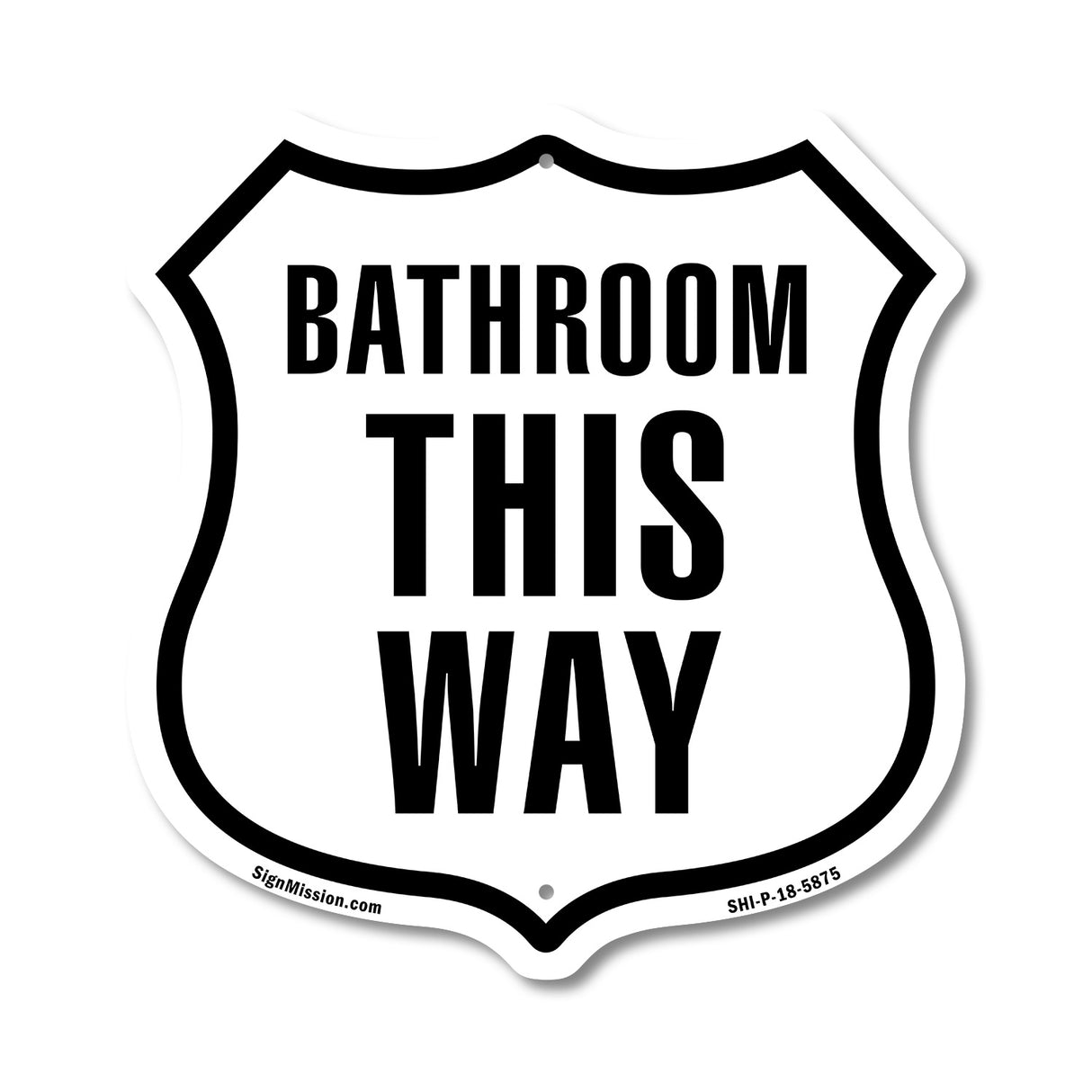 Bathroom This Way