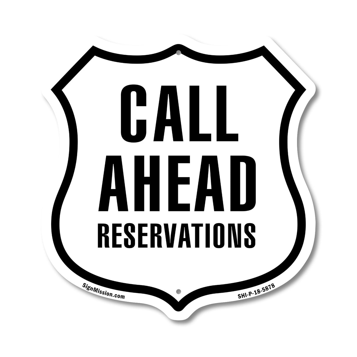 Call Ahead Reservations