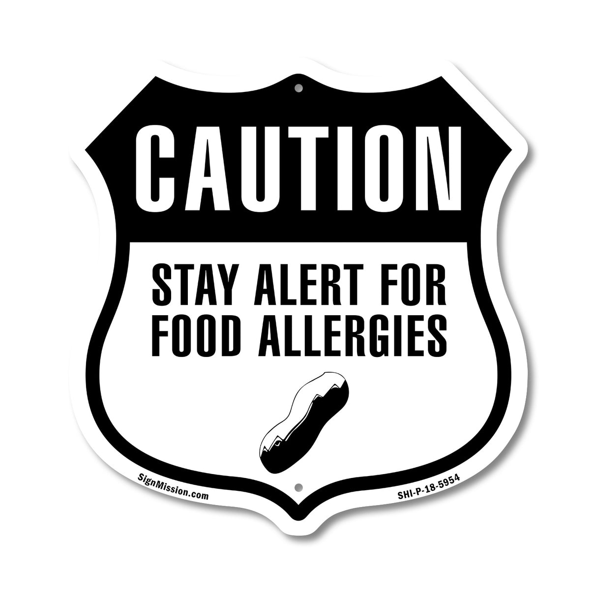 Caution Stay Alert for Food Allergies