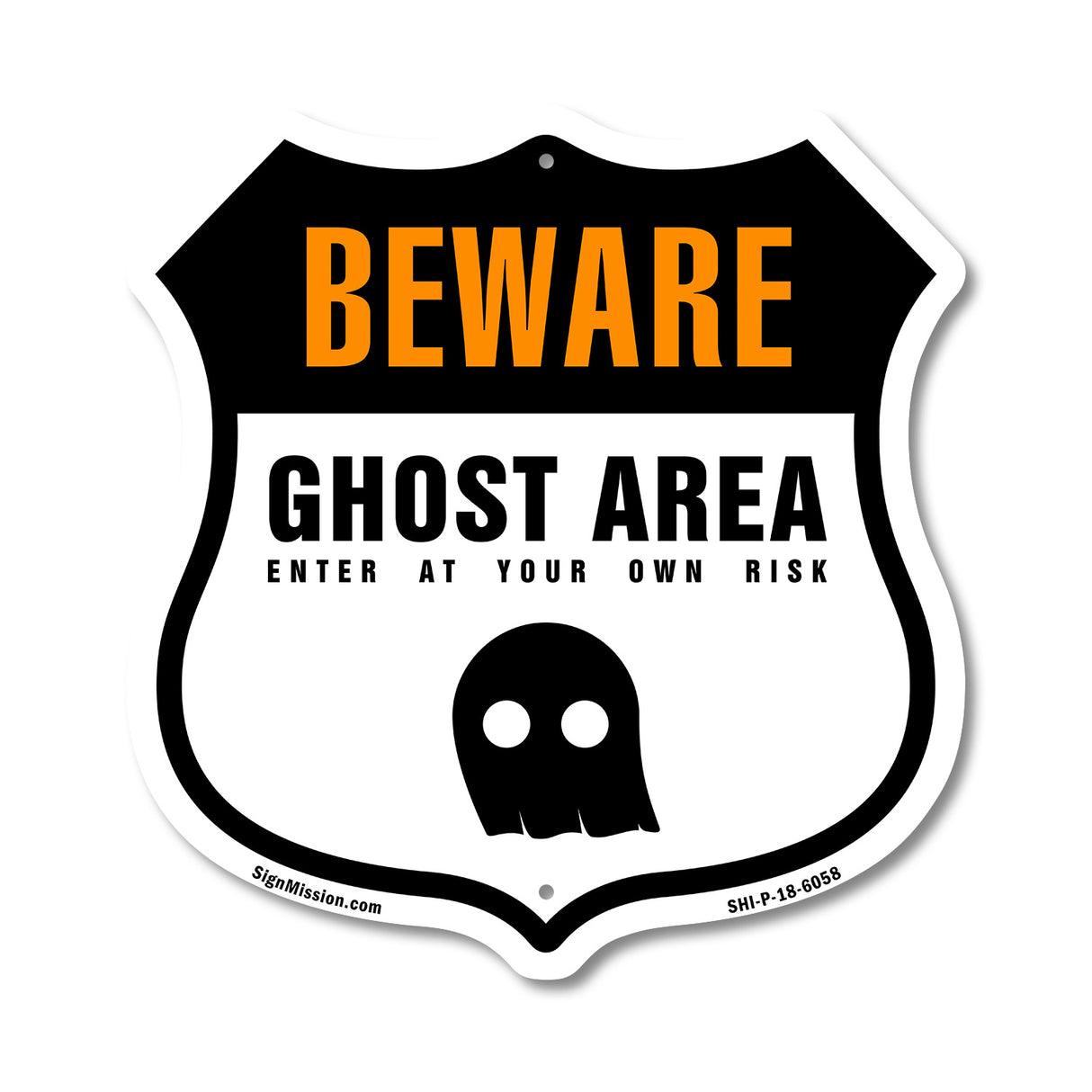 Beware Ghost Area Enter At Your Own Risk