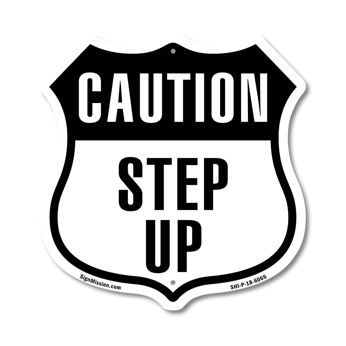 Caution Step Up