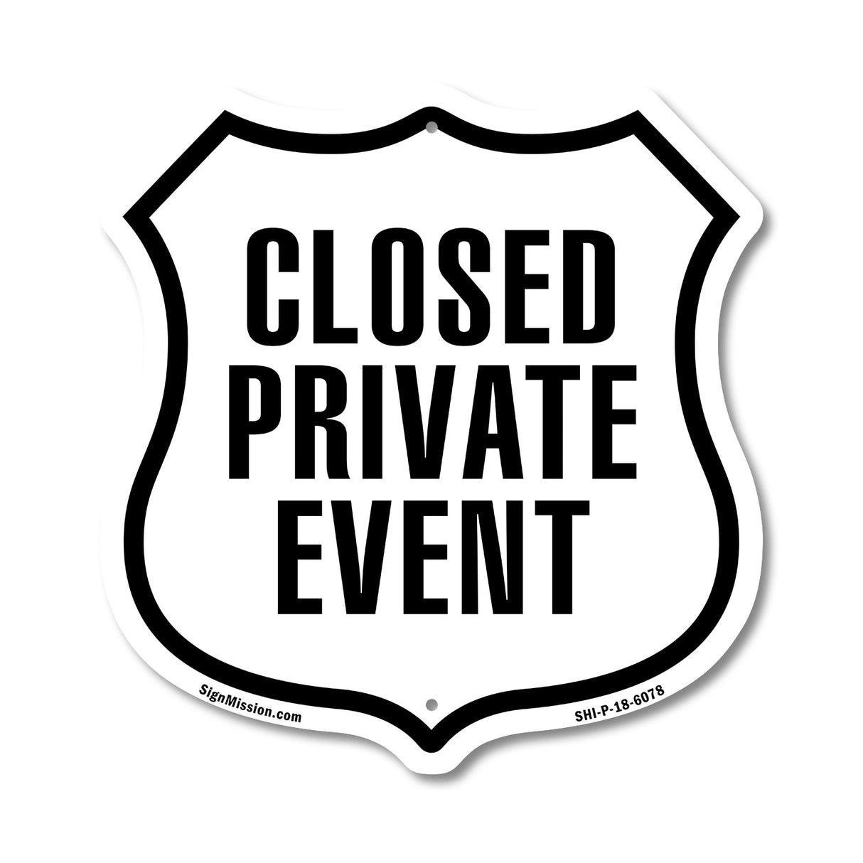 Closed Private Event