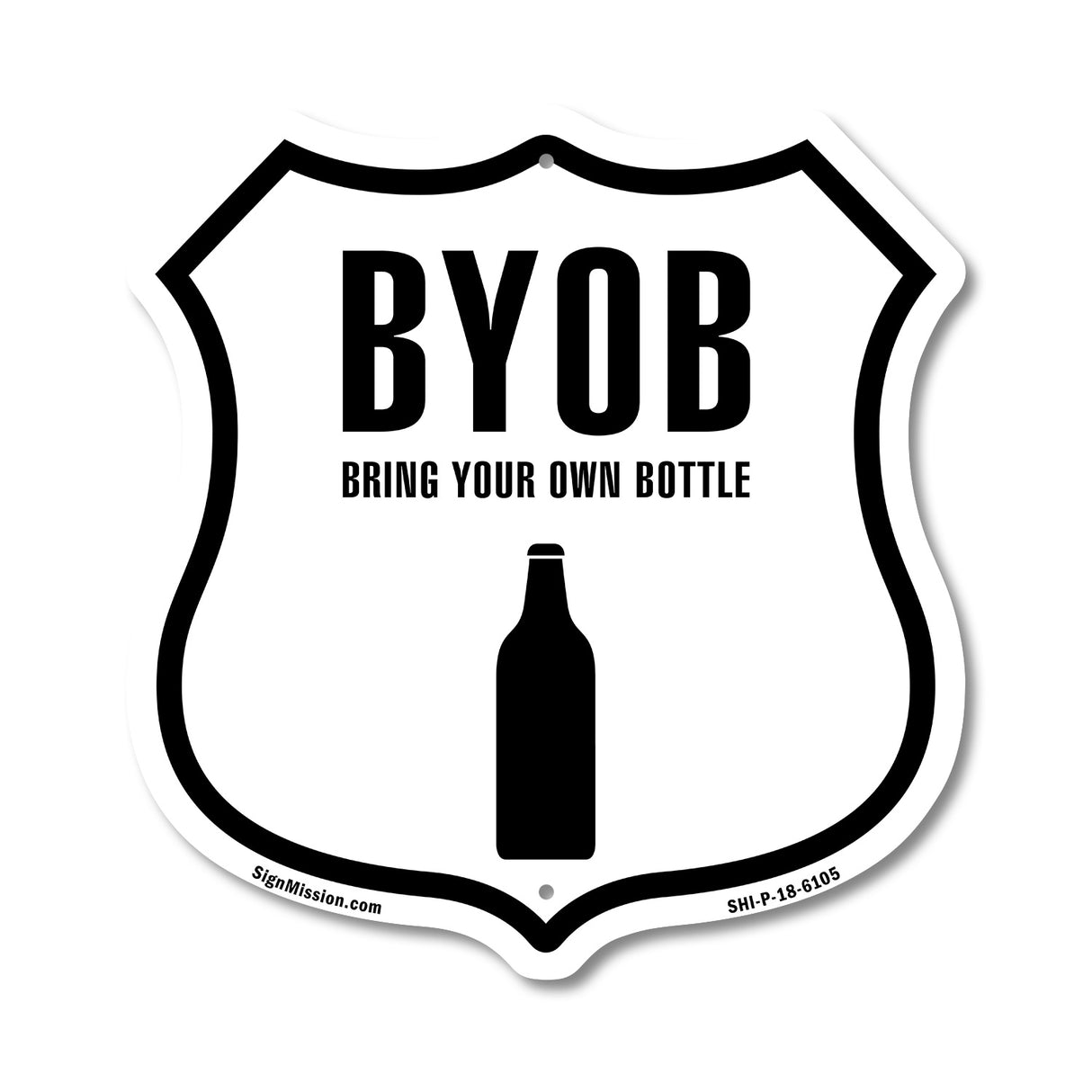 BYOB Bring Your Own Bottle