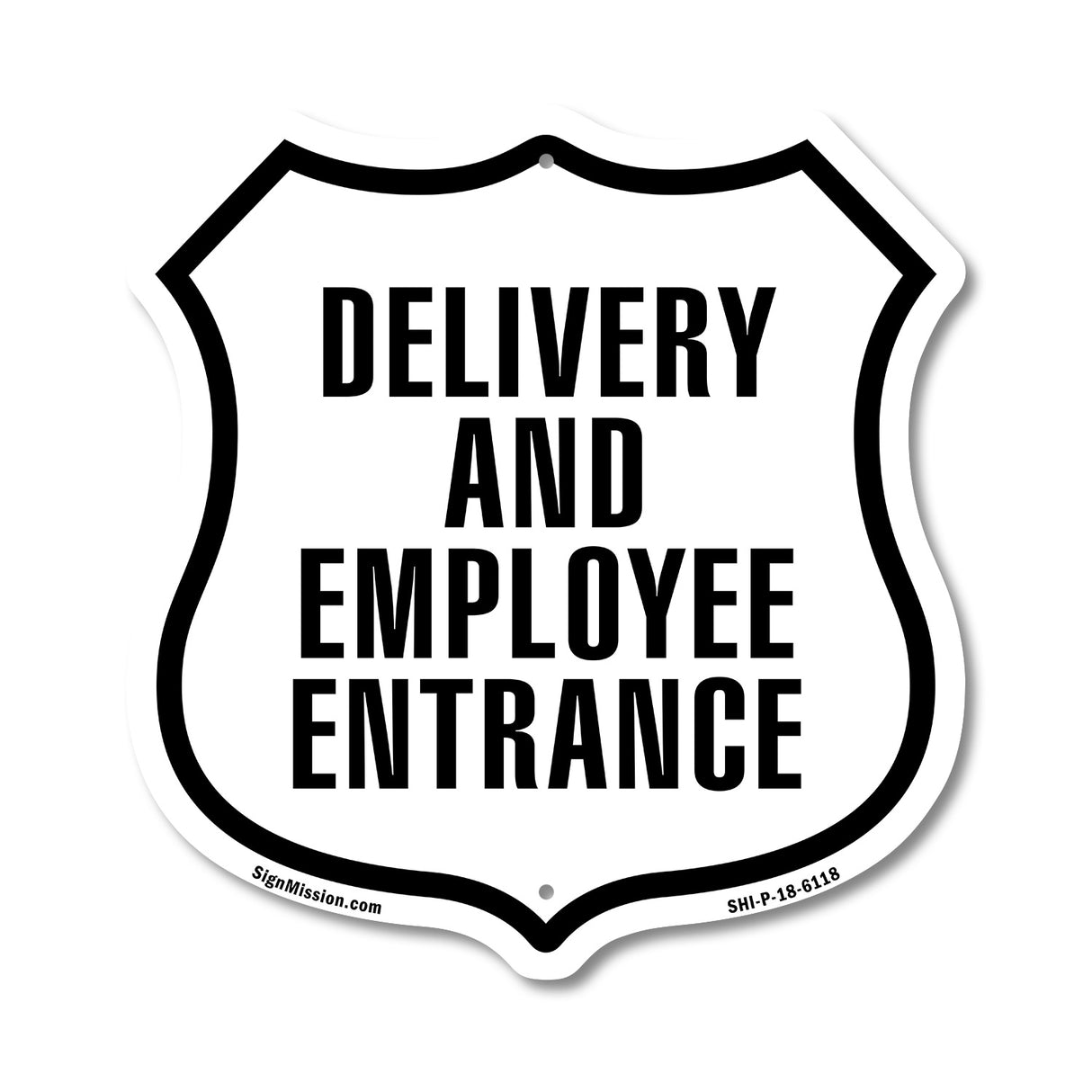 Delivery And Employee Entrance