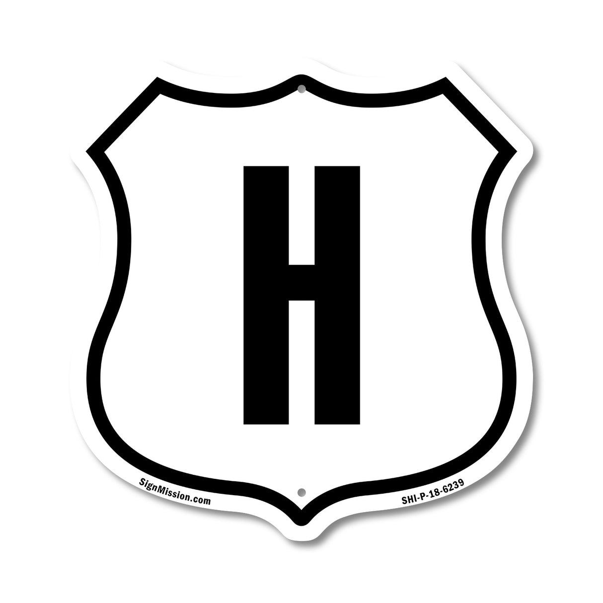 Letter H