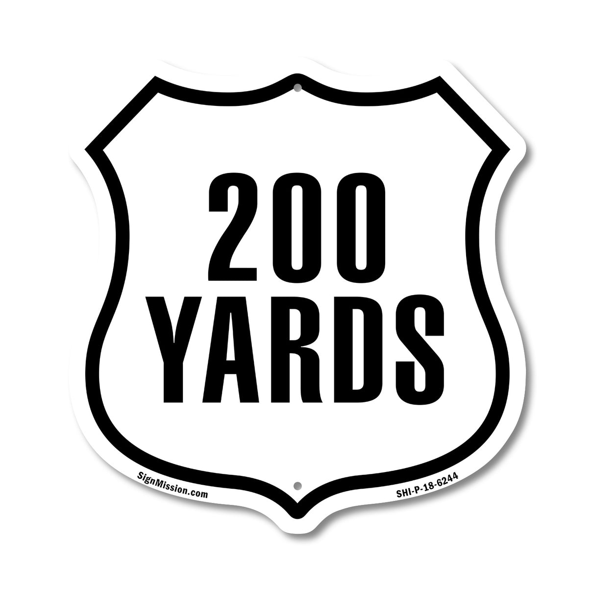 200 Yards Golf Course Running Race 5k Marathon Distance Marker