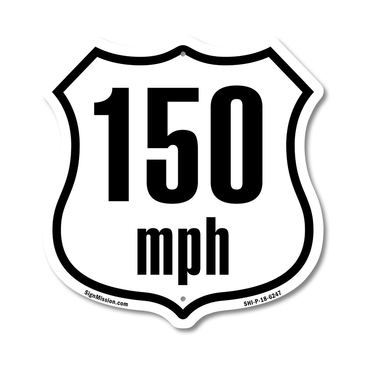 150 MPH Miles Per Hour