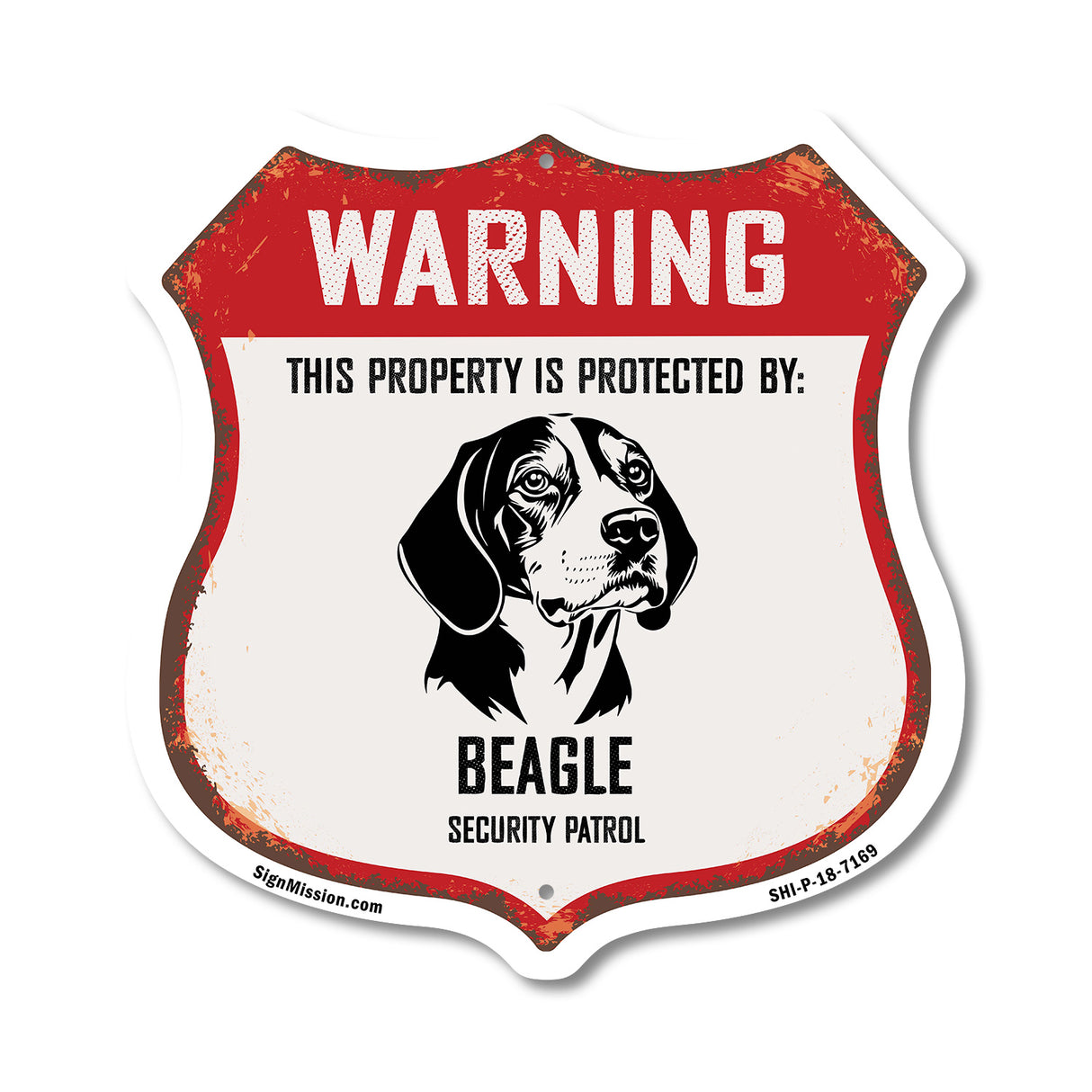 Warning This Property is Protected by Beagle