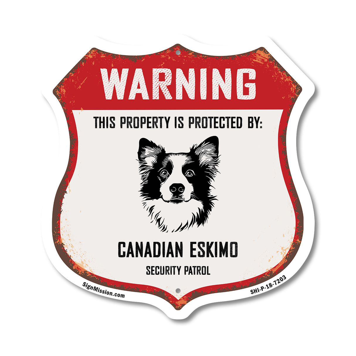 Warning This Property is Protected by Canadian Eskimo