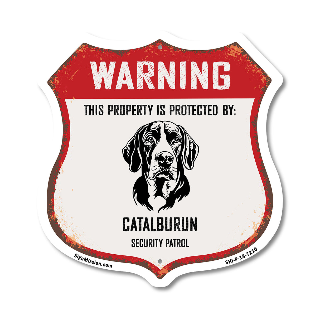 Warning This Property is Protected by Catalburun