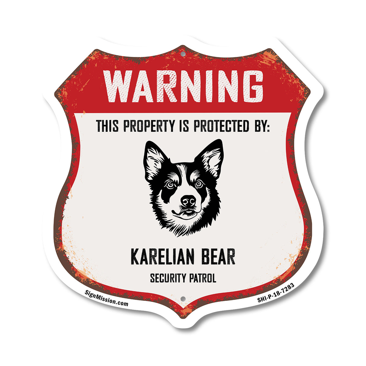 Warning This Property is Protected by Karelian Bear