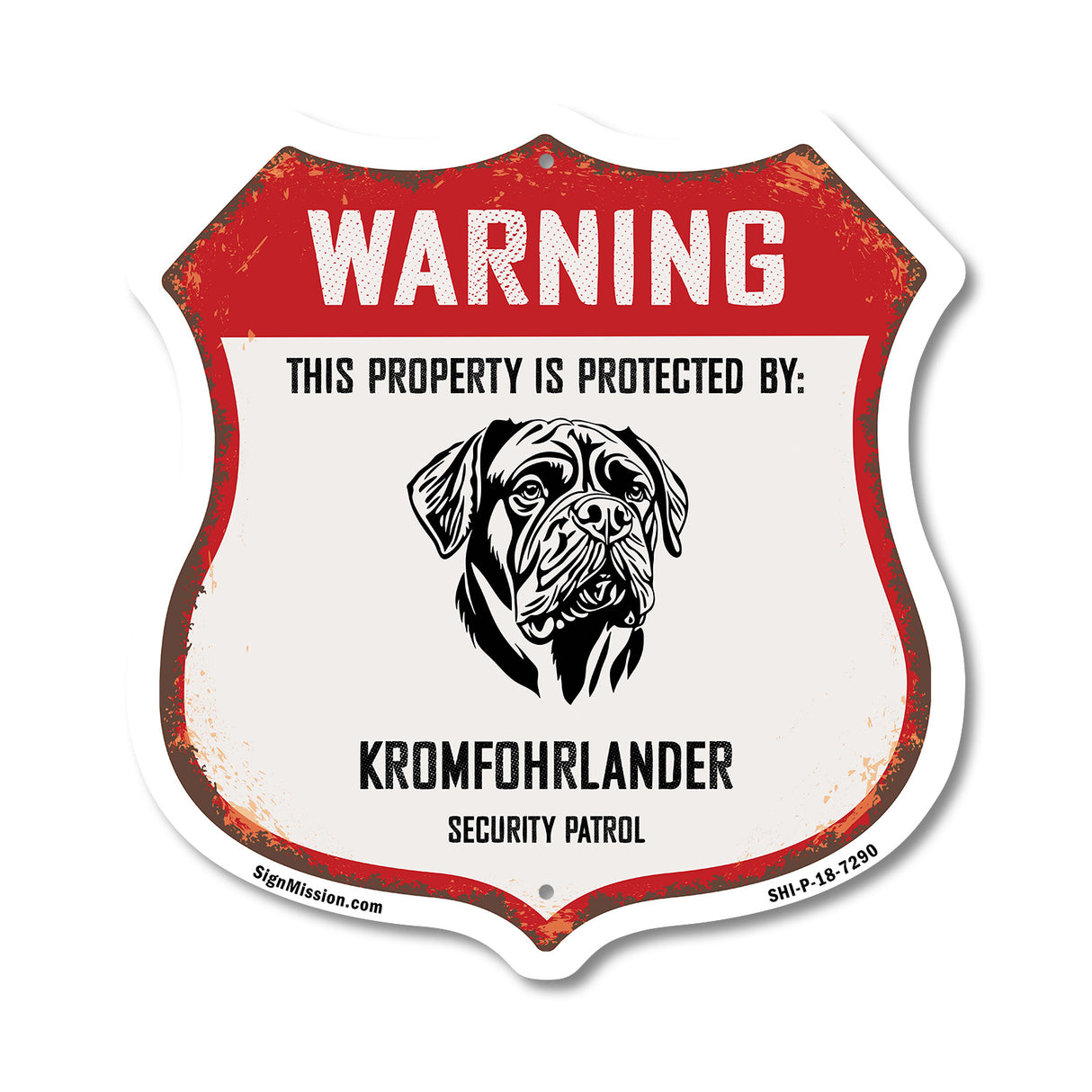 Warning This Property is Protected by Kromfohrlander
