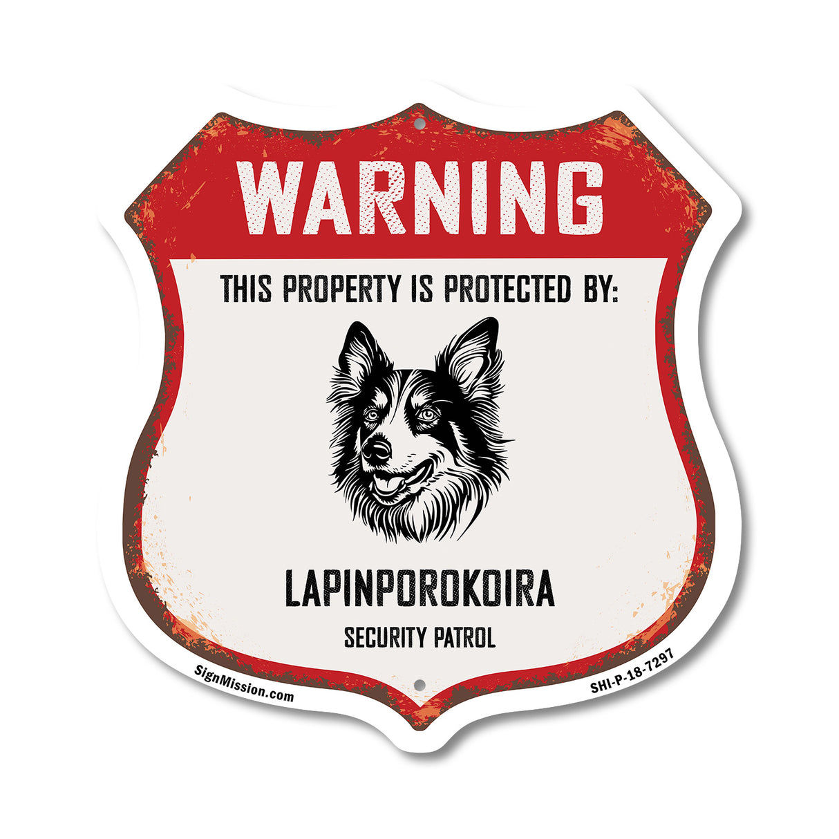 Warning This Property is Protected by Lapinporokoira