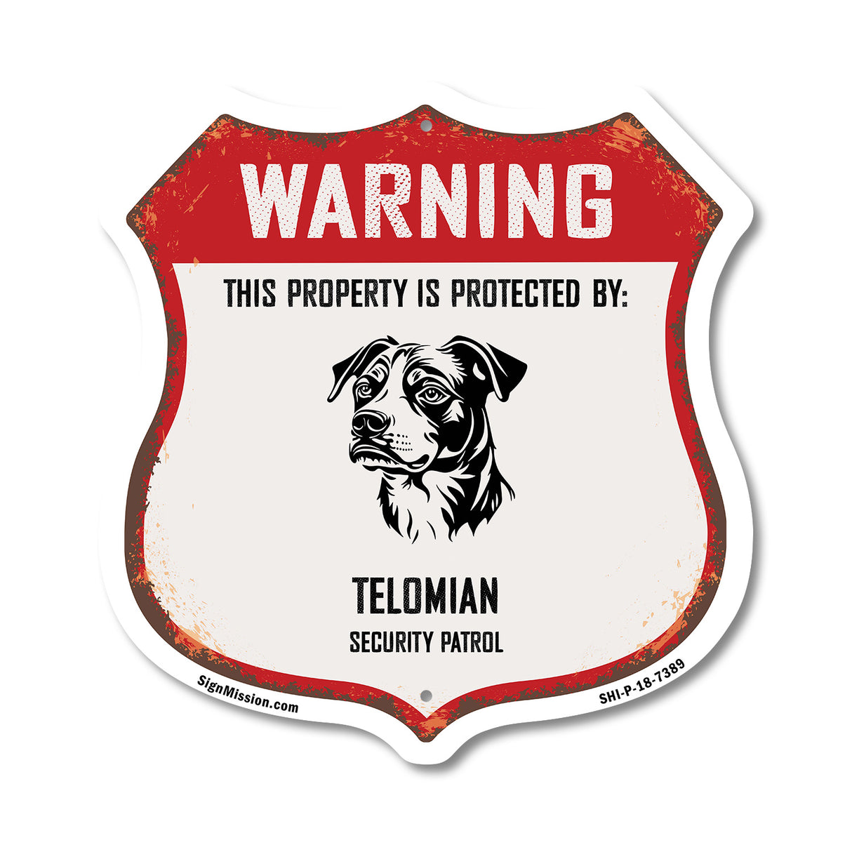 Warning This Property is Protected by Telomian