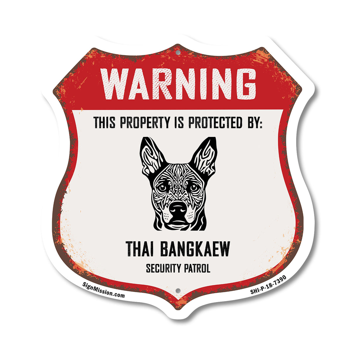 Warning This Property is Protected by Thai Bangkaew