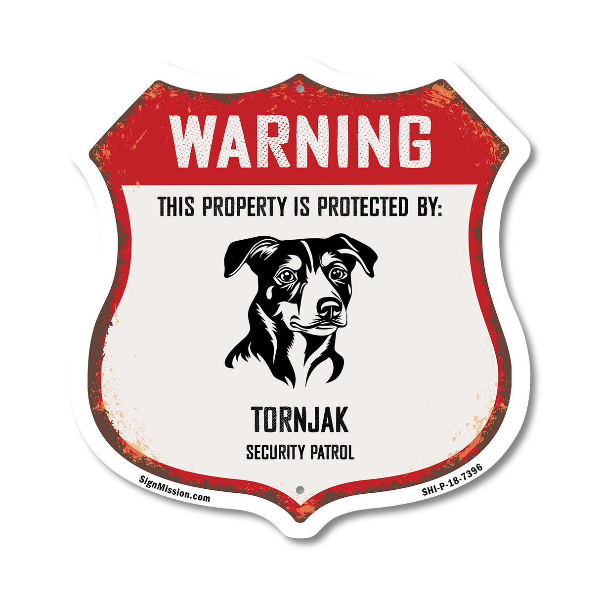 Warning This Property is Protected by Tornjak