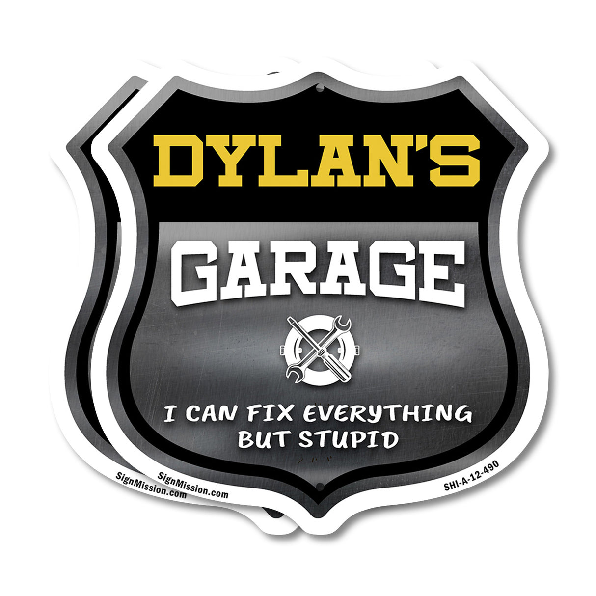 Dylan's Garage I Can Fix Everything But Stupid