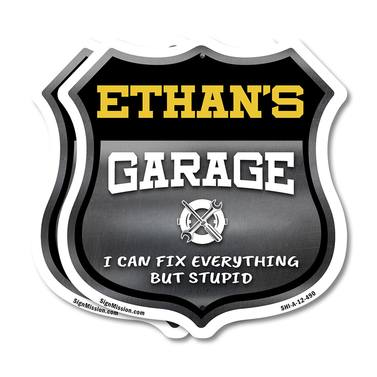 Ethan's Garage I Can Fix Everything But Stupid
