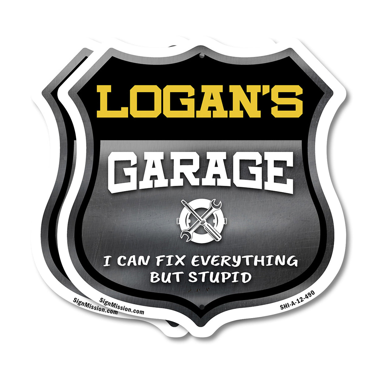 Logan's Garage I Can Fix Everything But Stupid