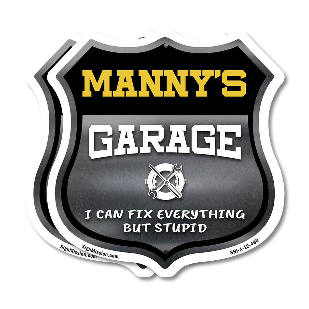Manny's Garage I Can Fix Everything But Stupid