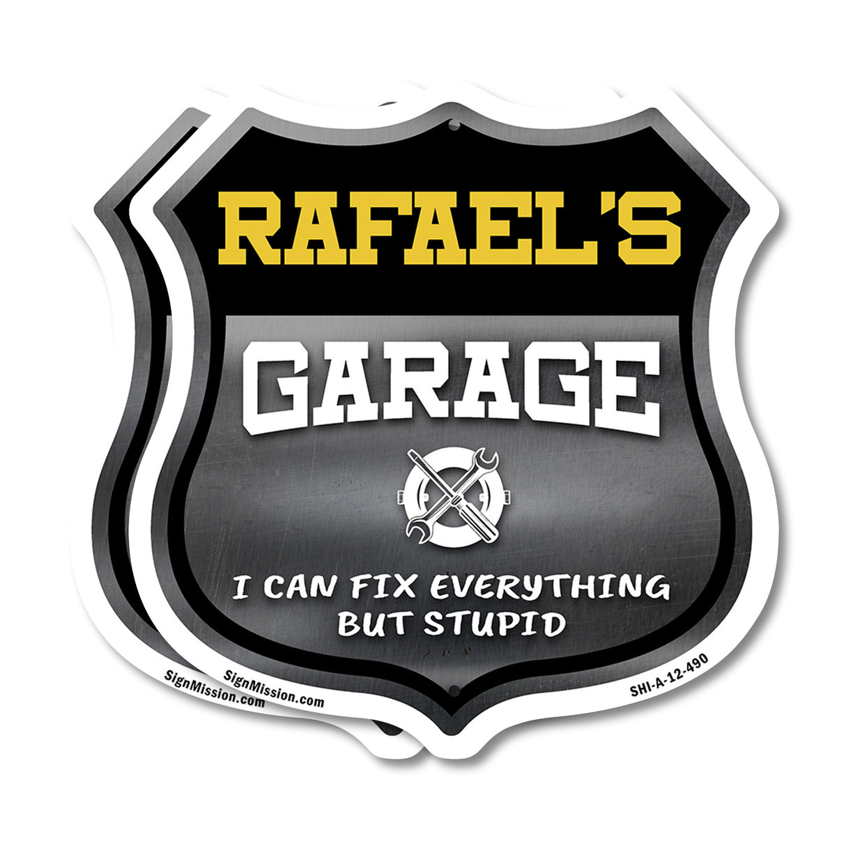 Rafael's Garage I Can Fix Everything But Stupid