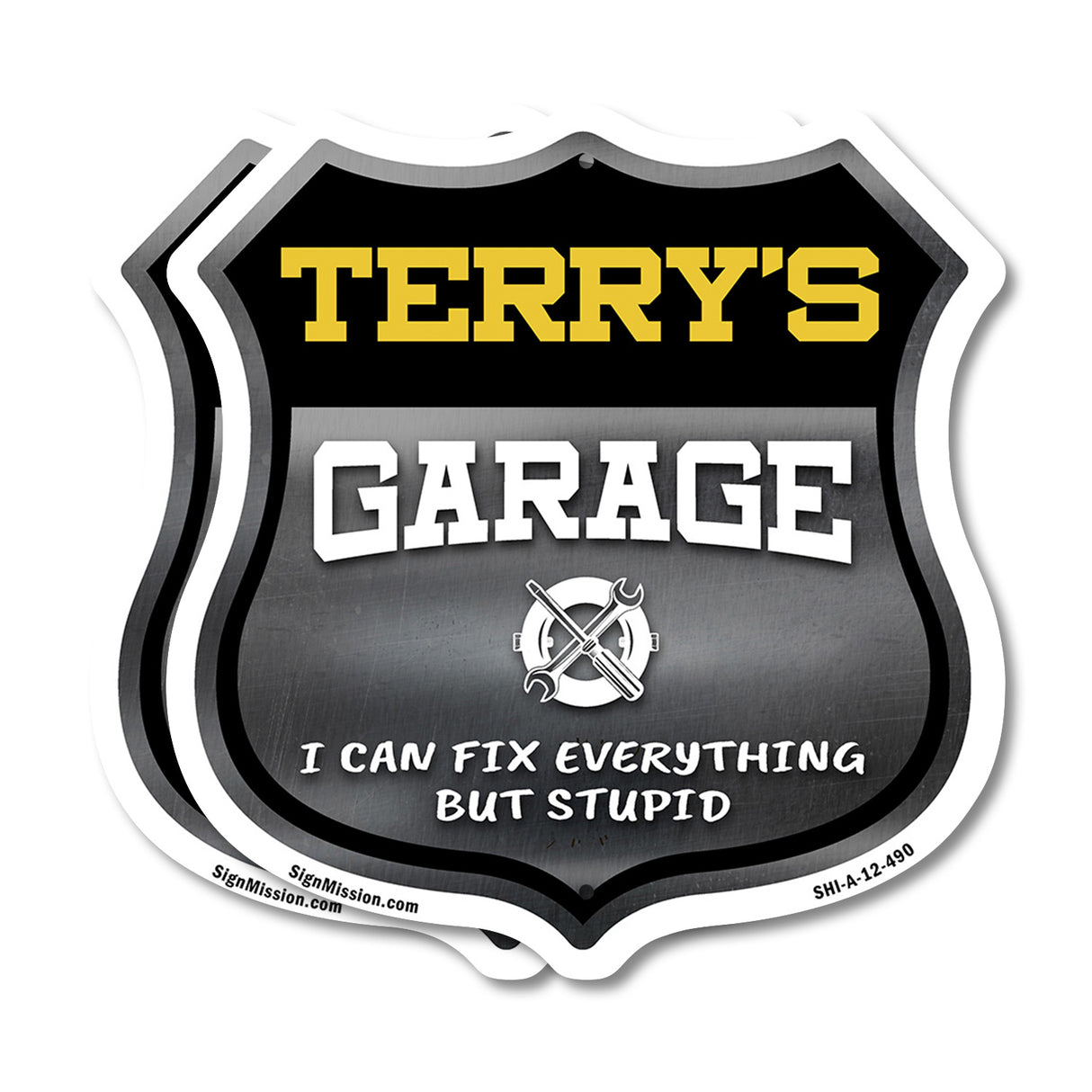 Terry's Garage I Can Fix Everything But Stupid