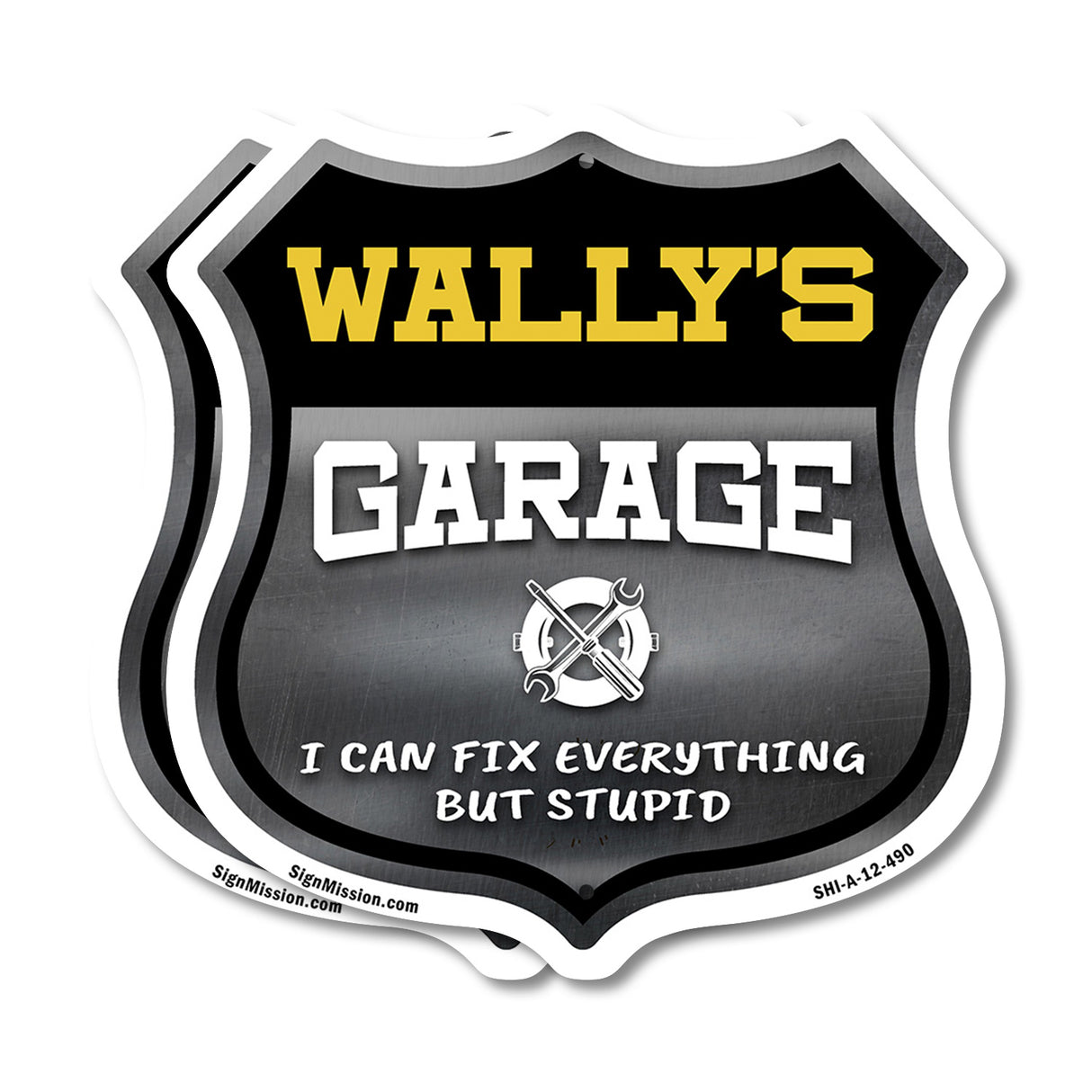 Wally's Garage I Can Fix Everything But Stupid