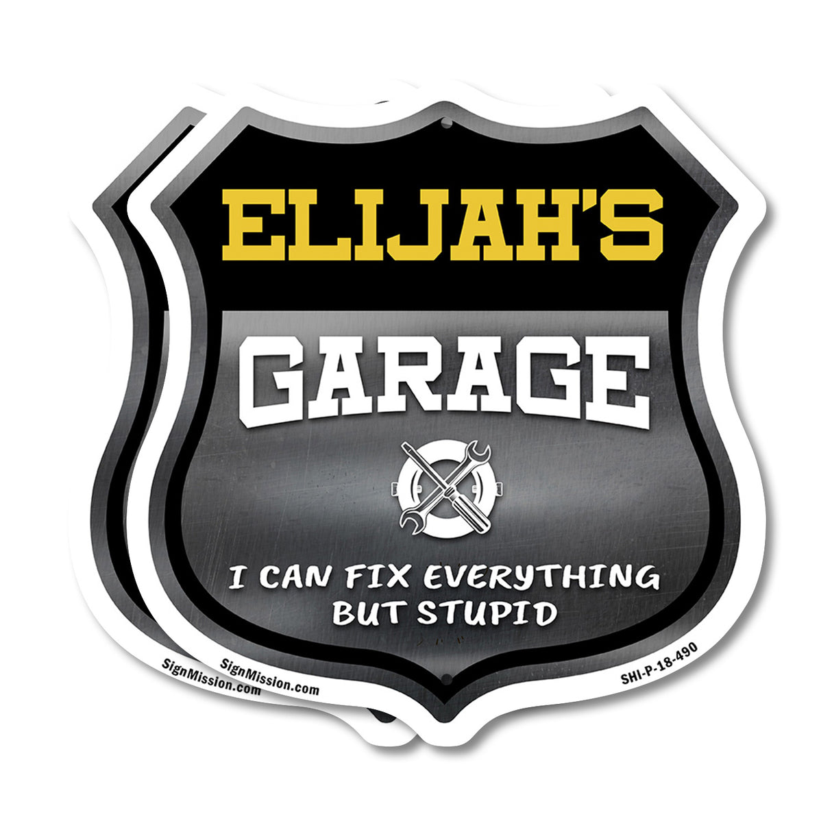 Elijah's Garage I Can Fix Everything But Stupid