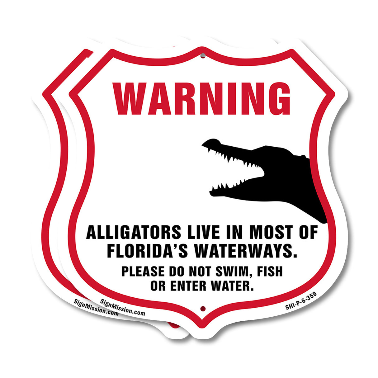 Alligator Warning Warning Alligators Live In Most Of Florida's Waterways. Please Do Not Swim Fish Or Enter Water