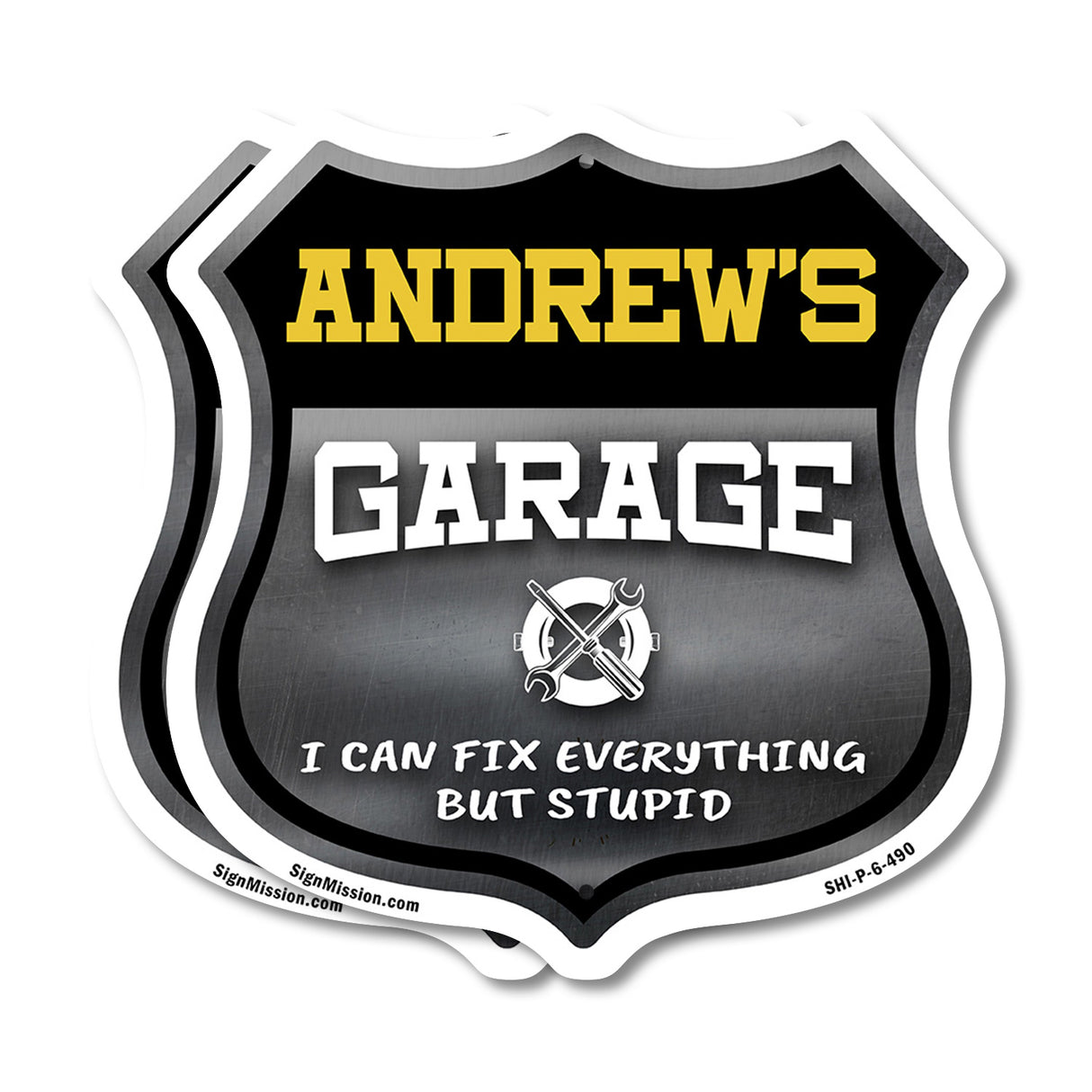 Andrew's Garage I Can Fix Everything But Stupid