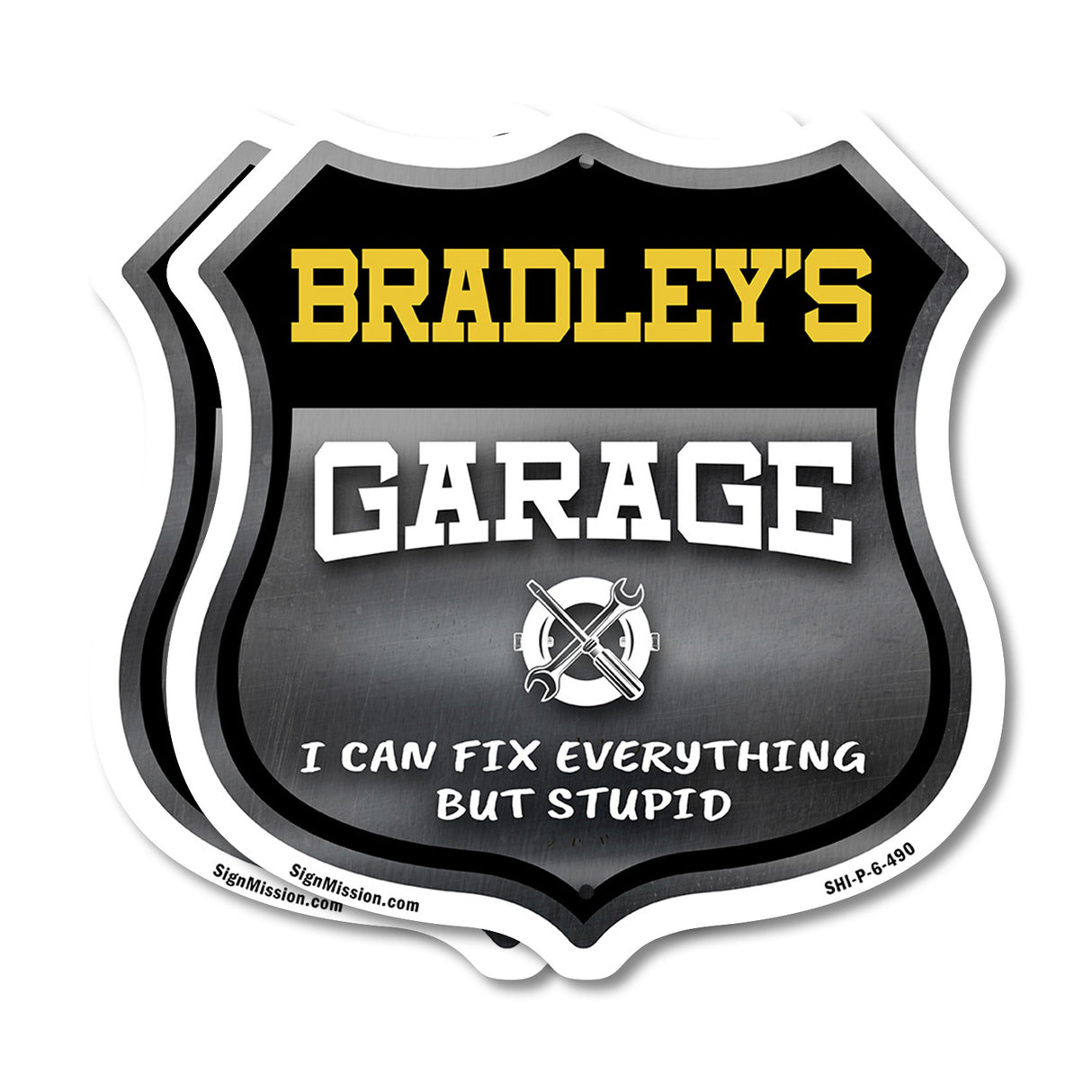 Bradley's Garage I Can Fix Everything But Stupid