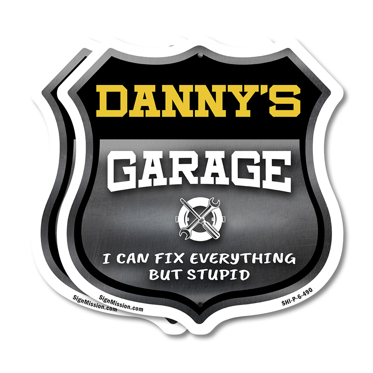 Danny's Garage I Can Fix Everything But Stupid