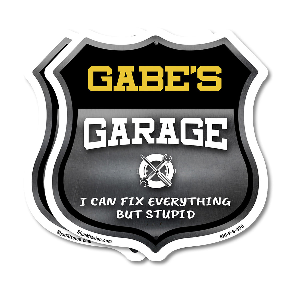 Gabe's Garage I Can Fix Everything But Stupid