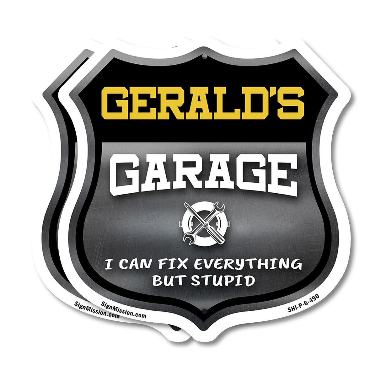 Gerald's Garage I Can Fix Everything But Stupid