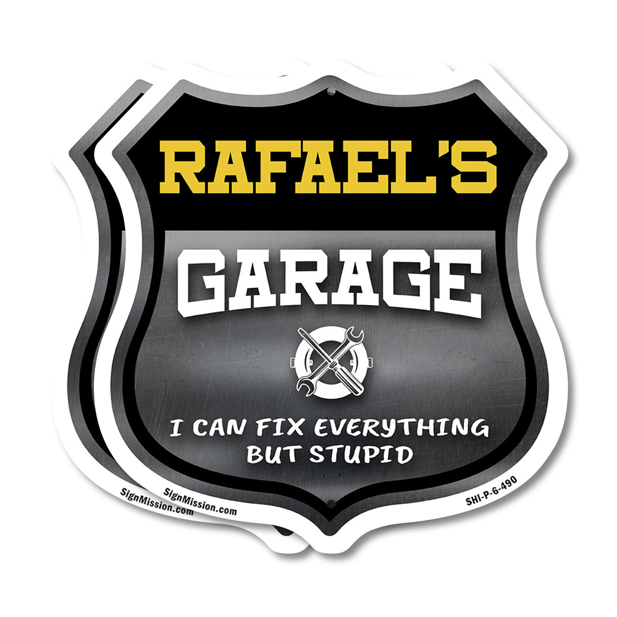 Rafael's Garage I Can Fix Everything But Stupid